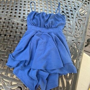 Windsor blue romper